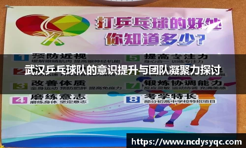 武汉乒乓球队的意识提升与团队凝聚力探讨