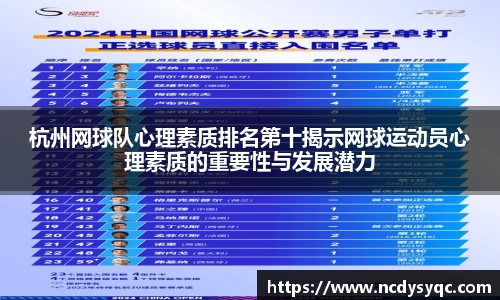 杭州网球队心理素质排名第十揭示网球运动员心理素质的重要性与发展潜力